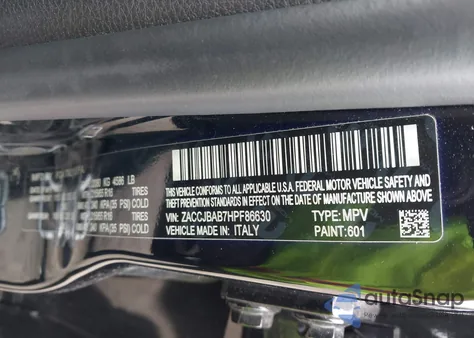 2017 Jeep Renegade Sport 4X4 z USA, uszkodzony, nr VIN ZACCJBAB7HPF86630